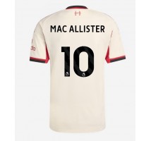Liverpool Alexis Mac Allister #10 Koszulka Wyjazdowa 2025-26 Krótki Rękaw